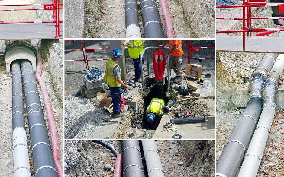 travaux assainissement Pommeuse