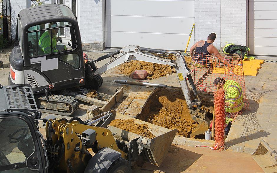 travaux assainissement Pommeuse